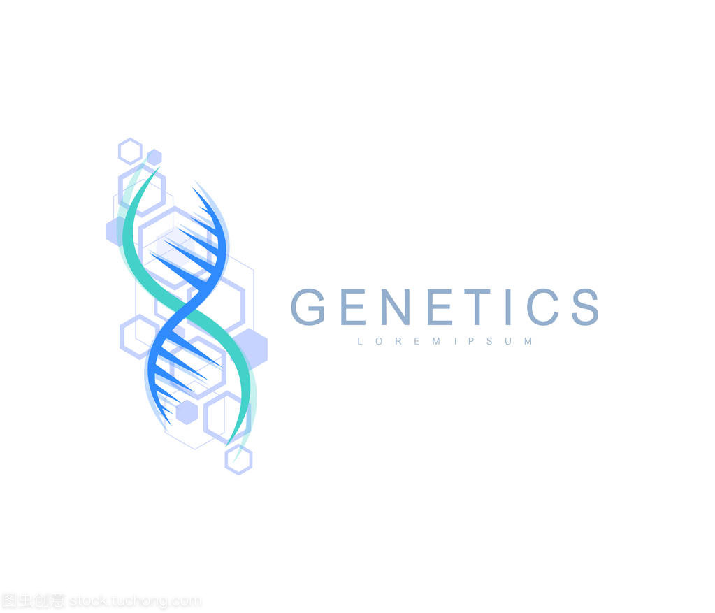 科學遺傳學的DNA螺旋與基因分析 生物技術的編碼與基因組研究